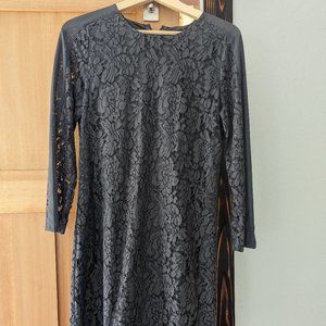 Madewell lacey gray dress, sz 0